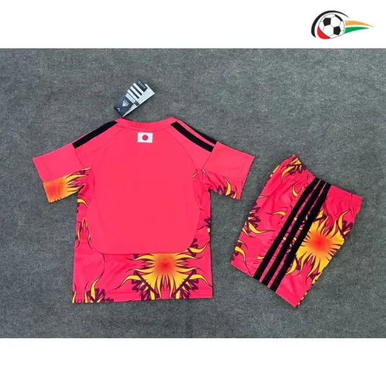 Camisa de Goleiro Titular Infantil Japón Copa do Mundo 2026 Vermelho