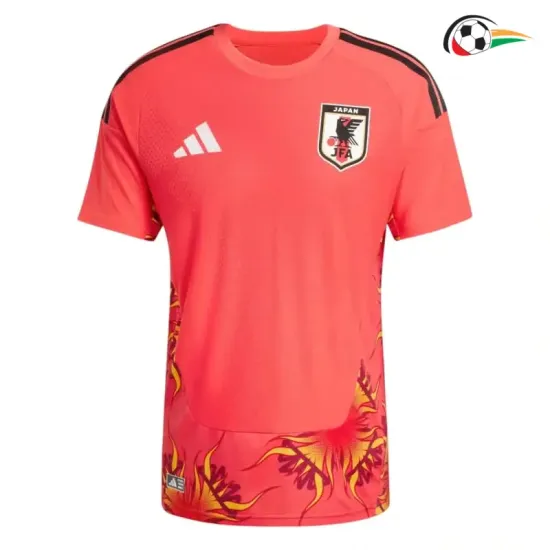 Camisa de Goleiro Titular Japón Copa do Mundo 2026 Vermelho
