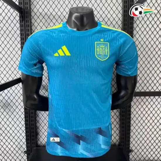 Camisa de Goleiro Titular Versão Jogador España Copa do Mundo 2026 Azul