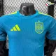 Camisa de Goleiro Titular Versão Jogador España Copa do Mundo 2026 Azul
