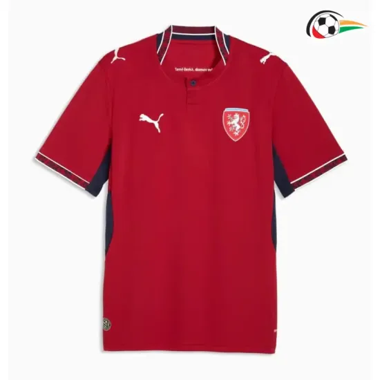 Camisa Titular Checa Copa do Mundo 2026 Vermelho