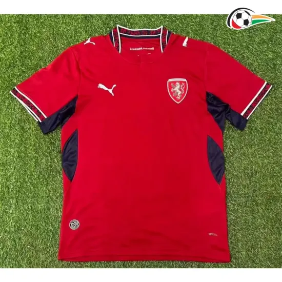 Camisa Titular Checa Copa do Mundo 2026 Vermelho