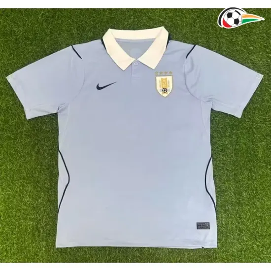 Camisa Titular Uruguay Copa do Mundo 2026 Azul Claro