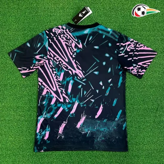Camisa de Treino Liverpool 2025/2026 Pré-Corrida Preto/Rosa/Azul