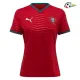 Camisa Titular Feminina Portugal Copa do Mundo 2026 Vermelho