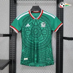 Camisa Titular Versão Jogador Feminina México Copa do Mundo 2026 Verde