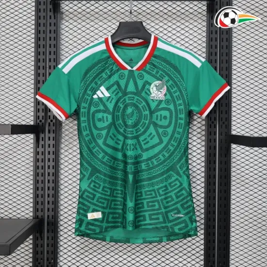 Camisa Titular Versão Jogador Feminina México Copa do Mundo 2026 Verde