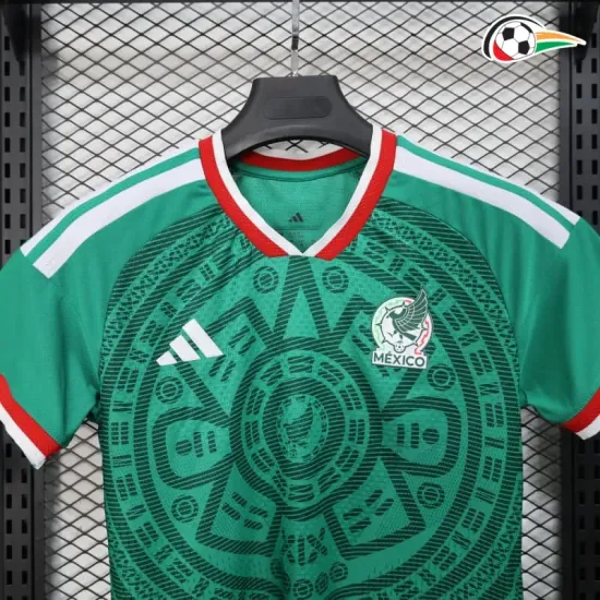 Camisa Titular Versão Jogador Feminina México Copa do Mundo 2026 Verde