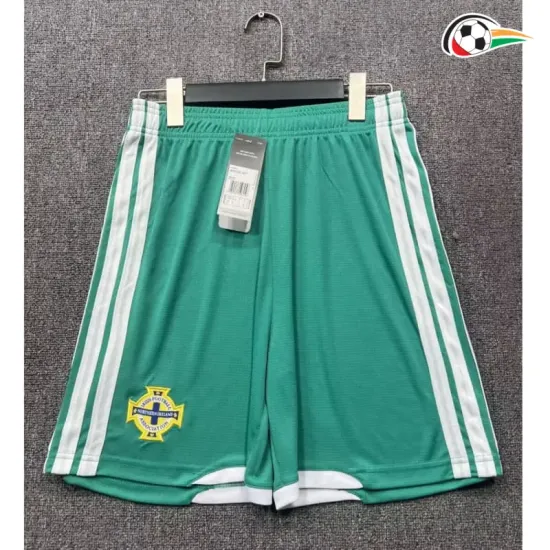 Shorts de Futebol Titular Irlanda del Norte Copa do Mundo 2026 Verde