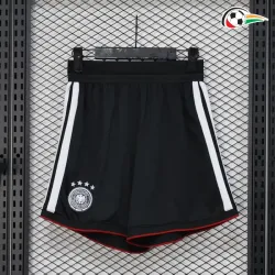 Shorts de Futebol Versão Jogador Titular Alemanha Copa do Mundo 2026 Preto