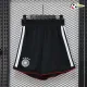 Shorts de Futebol Versão Jogador Titular Alemanha Copa do Mundo 2026 Preto