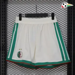 Shorts de Futebol Versão Jogador Titular Argelia Copa do Mundo 2026 Branco