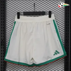 Shorts de Futebol Versão Jogador Titular Argelia Copa do Mundo 2026 Branco
