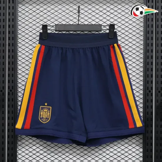 Shorts de Futebol Versão Jogador Titular España Copa do Mundo 2026 Azul