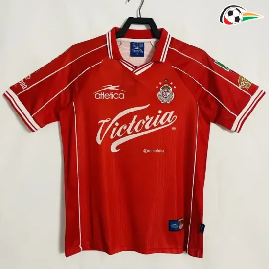 Camisa Retrô Titular Toluca 1999/2000 Vermelho