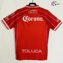 Camisa Retrô Titular Toluca 1999/2000 Vermelho