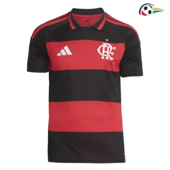 Camisa Titular Flamengo 2026/2027 Vermelho/Preto
