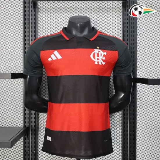 Camisa Titular Versão Jogador Flamengo 2026/2027 Vermelho/Preto