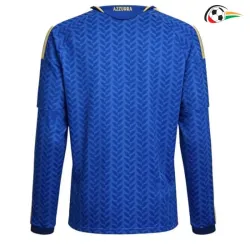 Camisa Titular Italia Copa do Mundo 2026 Azul Manga Longa