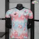 Camisa Reserva Versão Jogador Bélgica 2026 Rosa/Azul Claro