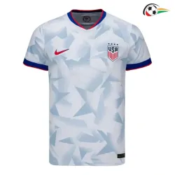 Camisa Titular EE.UU 2025 EURO Feminina Branco
