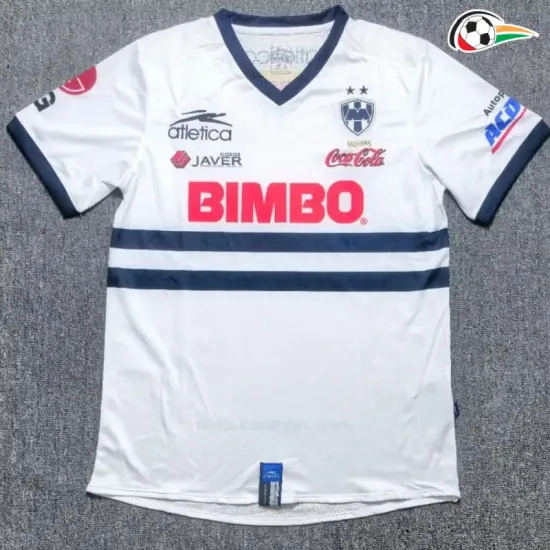 Camisa Retrô Titular Monterrey 2005/2006 Azul Marinho/Branco