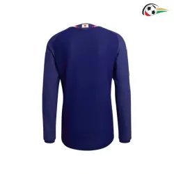 Camisa Titular Japón Copa do Mundo 2026 Azul Manga Longa