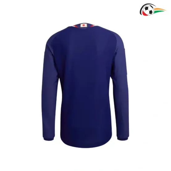 Camisa Titular Japón Copa do Mundo 2026 Azul Manga Longa