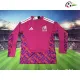 Camisa de Goleiro Titular México Copa do Mundo 2026 Rosa Manga Longa