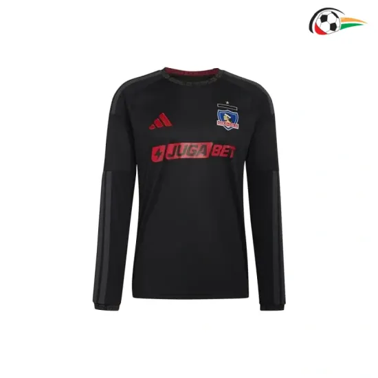 Camisa Reserva Colo-Colo 2026/2027 Preto Manga Longa