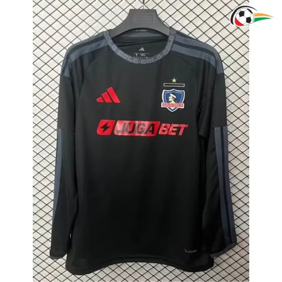 Camisa Reserva Colo-Colo 2026/2027 Preto Manga Longa