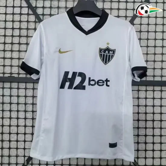 Camisa Reserva Atlético Mineiro 2026/2027 Branco/Preto