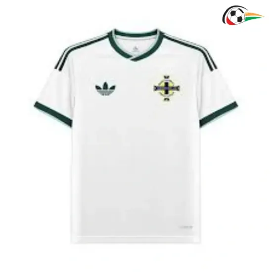 Camisa Reserva Irlanda del Norte Copa do Mundo 2026 Branco