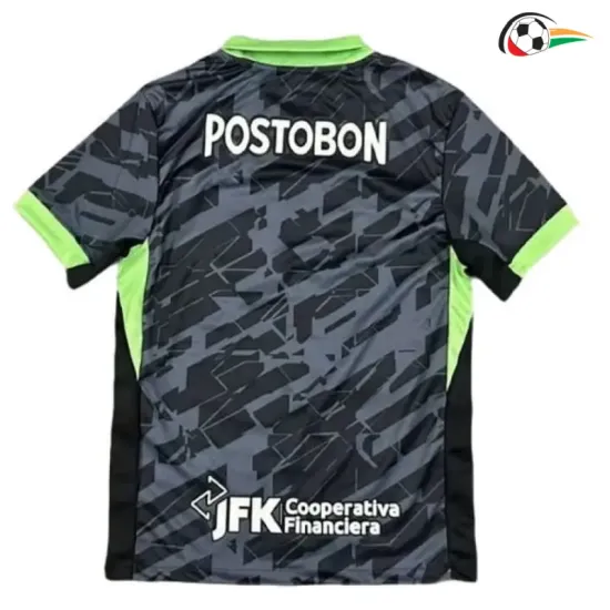 Camisa Alternativa Atlético Nacional 2026/2027 Preto/Verde