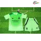Camisa de Goleiro Infantil Real Madrid 2025/2026 Verde com Patch HP
