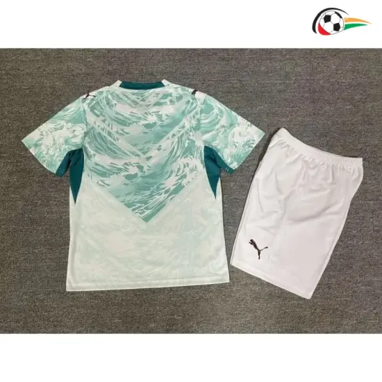 Camisa Infantil Portugal Copa do Mundo 2026 Verde/Branco