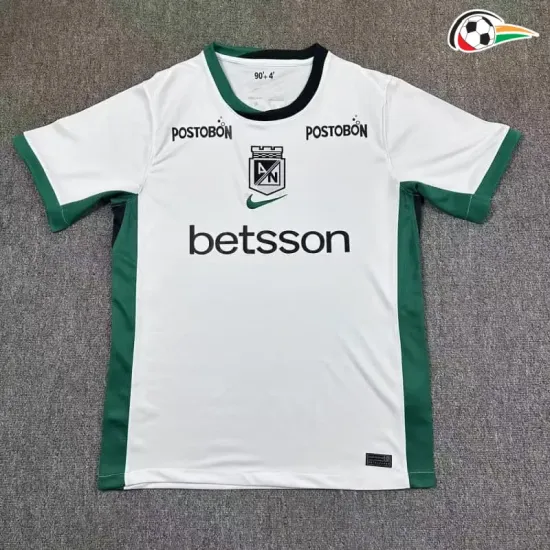Camisa Reserva Atlético Nacional 2026/2027 Branco/Verde