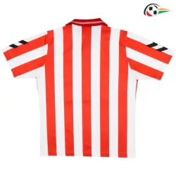 Camisa Retrô Titular Sunderland AFC 1991/1994 Vermelho/Branco