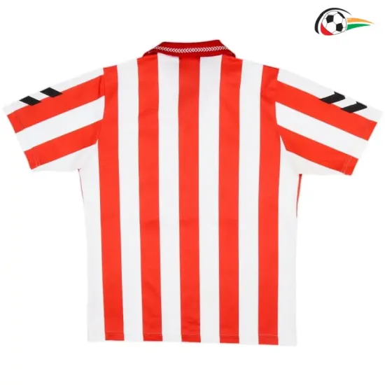 Camisa Retrô Titular Sunderland AFC 1991/1994 Vermelho/Branco