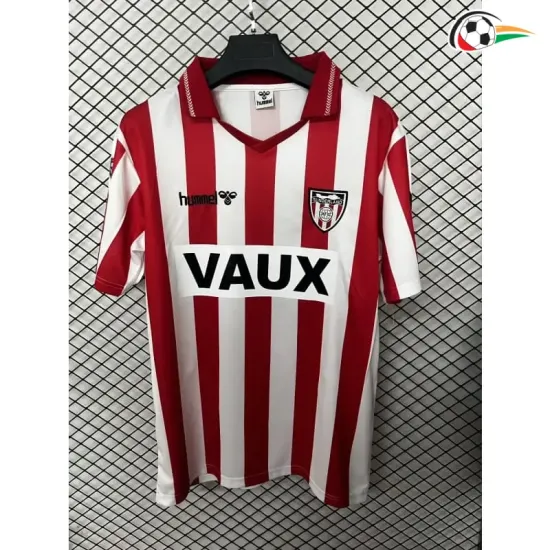 Camisa Retrô Titular Sunderland AFC 1991/1994 Vermelho/Branco