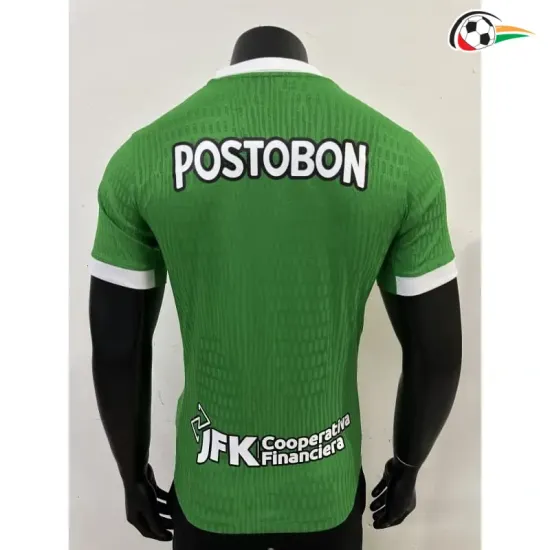Camisa Titular Versão Jogador Atlético Nacional 2026/2027 Branco/Verde