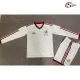 Camisa Infantil México 2026 Branco Manga Longa