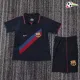 Camisa Retrô Alternativa Infantil Barcelona 2002/2003 Vermelho/Azul