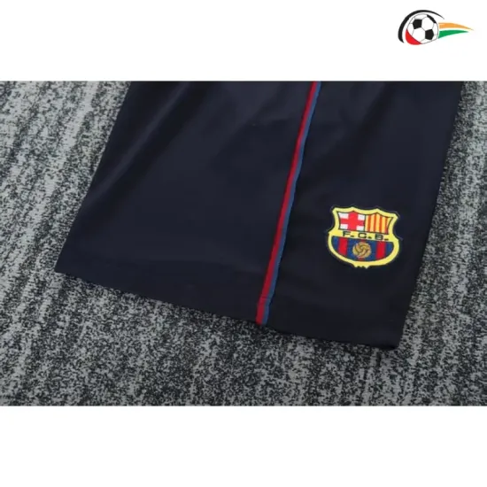 Camisa Retrô Alternativa Infantil Barcelona 2002/2003 Vermelho/Azul