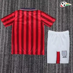 Camisa Retrô Reserva Infantil Inglaterra 1998 Vermelho/Azul