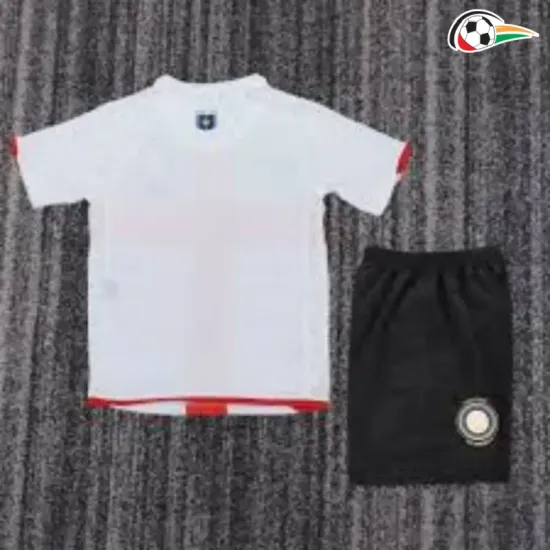 Camisa Retrô Reserva Infantil Inter de Milan 2007/2008 Branco/Vermelho