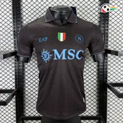 Camisa Alternativa Versão Jogador Napoli 2025/2026 Preto