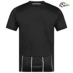 Camisa Eintracht Fráncfort 2025/2026 Preto/Branco Edição UCL