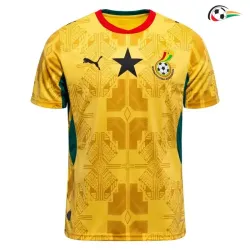 Camisa Reserva Ghana Copa do Mundo 2026 Amarelo