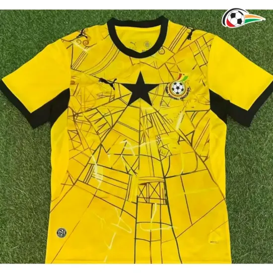 Camisa Ghana 2026 Amarelo